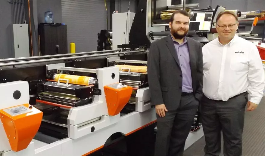 Edale Ltd umacnia swoją obecność w obu Amerykach dzięki FUJIFILM North America Corporation, Oddziałowi Systemów Graficznych