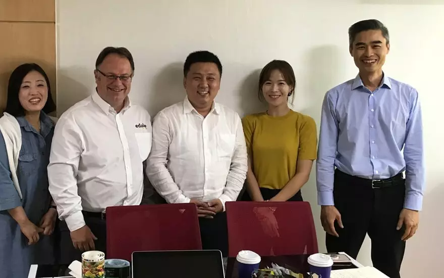 Edale désigne LnS international comme agent pour la Corée